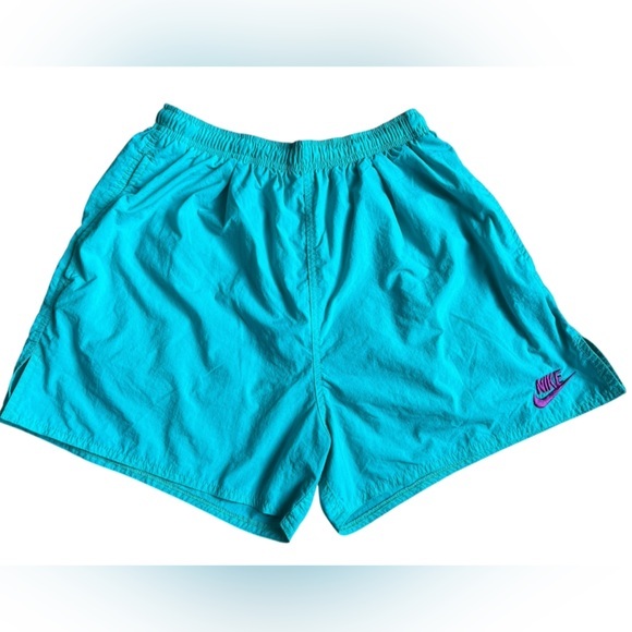 Nike Other - Nike women’s teal nylon short size medium.